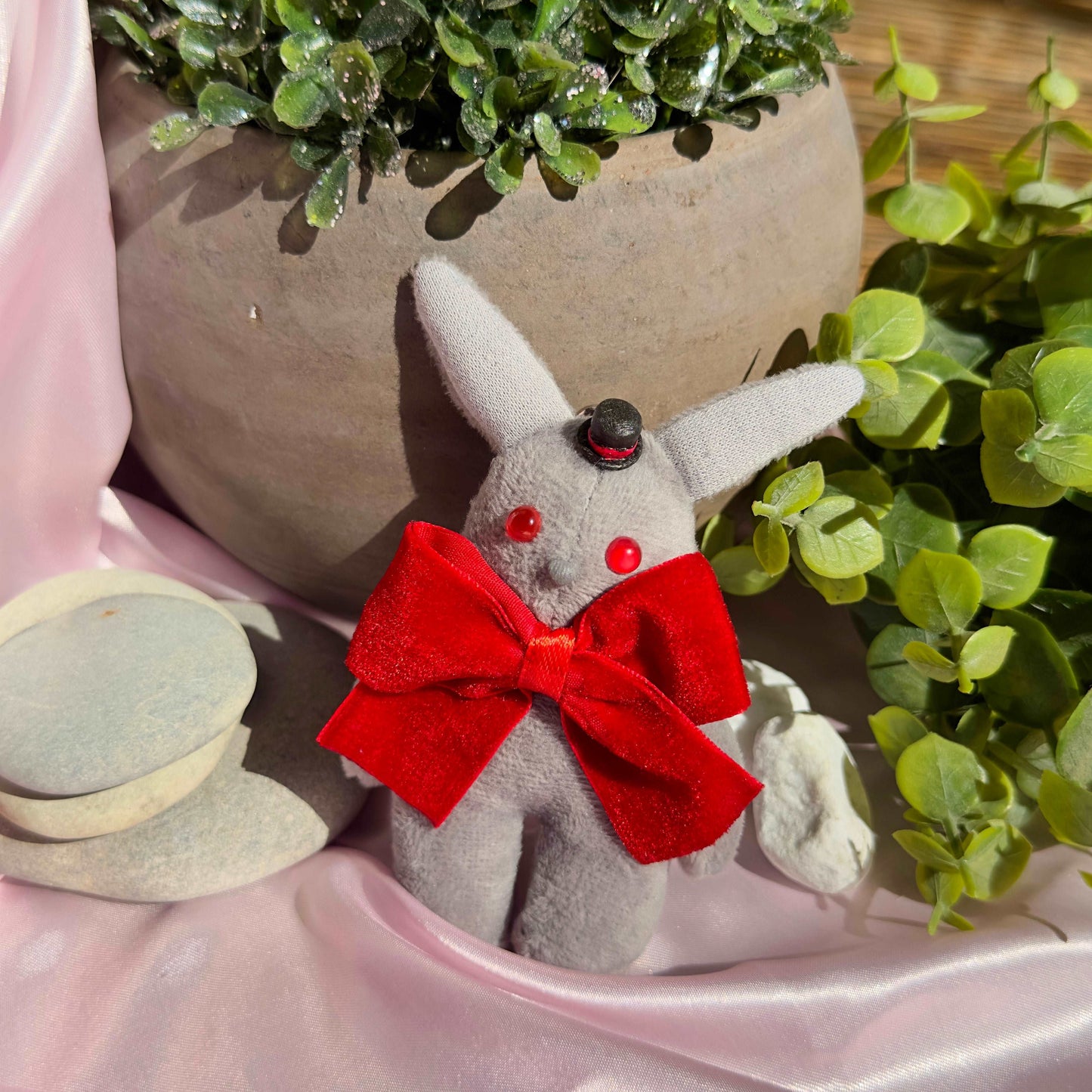 Porte-clé peluche Vampire Knight lapin gris